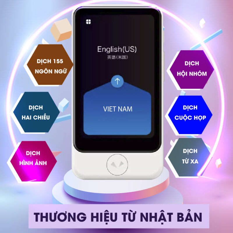Máy Phiên Dịch Pocketalk S Plus