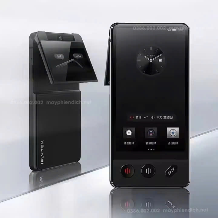 Iflytek - Máy Phiên Dịch Có 2 Màn Hình Cảm Ứng