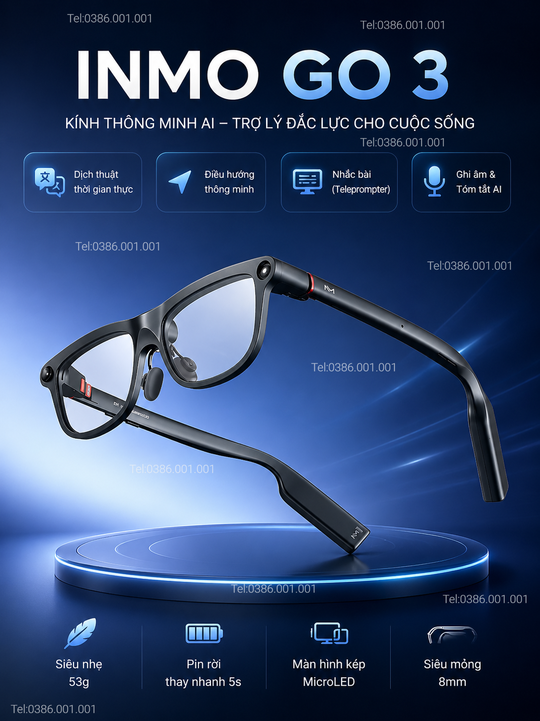 Kính Phiên Dịch INMO Go3