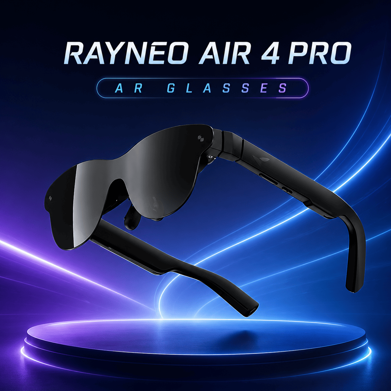 RayNeo Air 4 Pro AR Glasses – Kính AR HDR10, Màn Hình Ảo 201 Inch RayNeo Air 4 Pro AR Glasses – Kính AR HDR10, Màn Hình Ảo 201 Inch