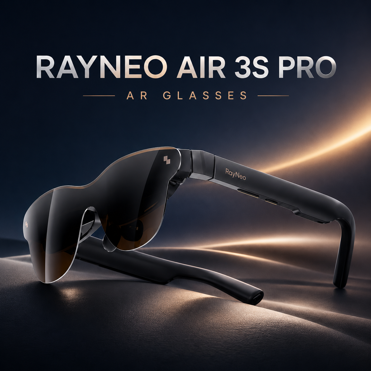 RayNeo Air 3s Pro AR Glasses – Kính AR 201 Inch, 120Hz, Độ Sáng 1.200 Nit RayNeo Air 3s Pro AR Glasses – Kính AR 201 Inch, 120Hz, Độ Sáng 1.200 Nit